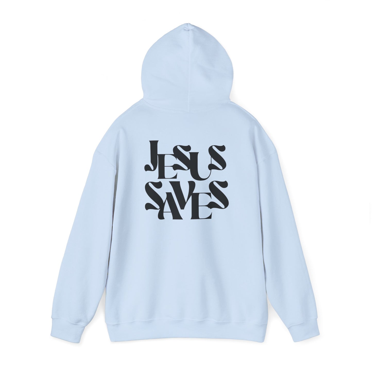 Christlike Jesus Saves Hoodie - Unisex Heavy Blend Sweatshirt