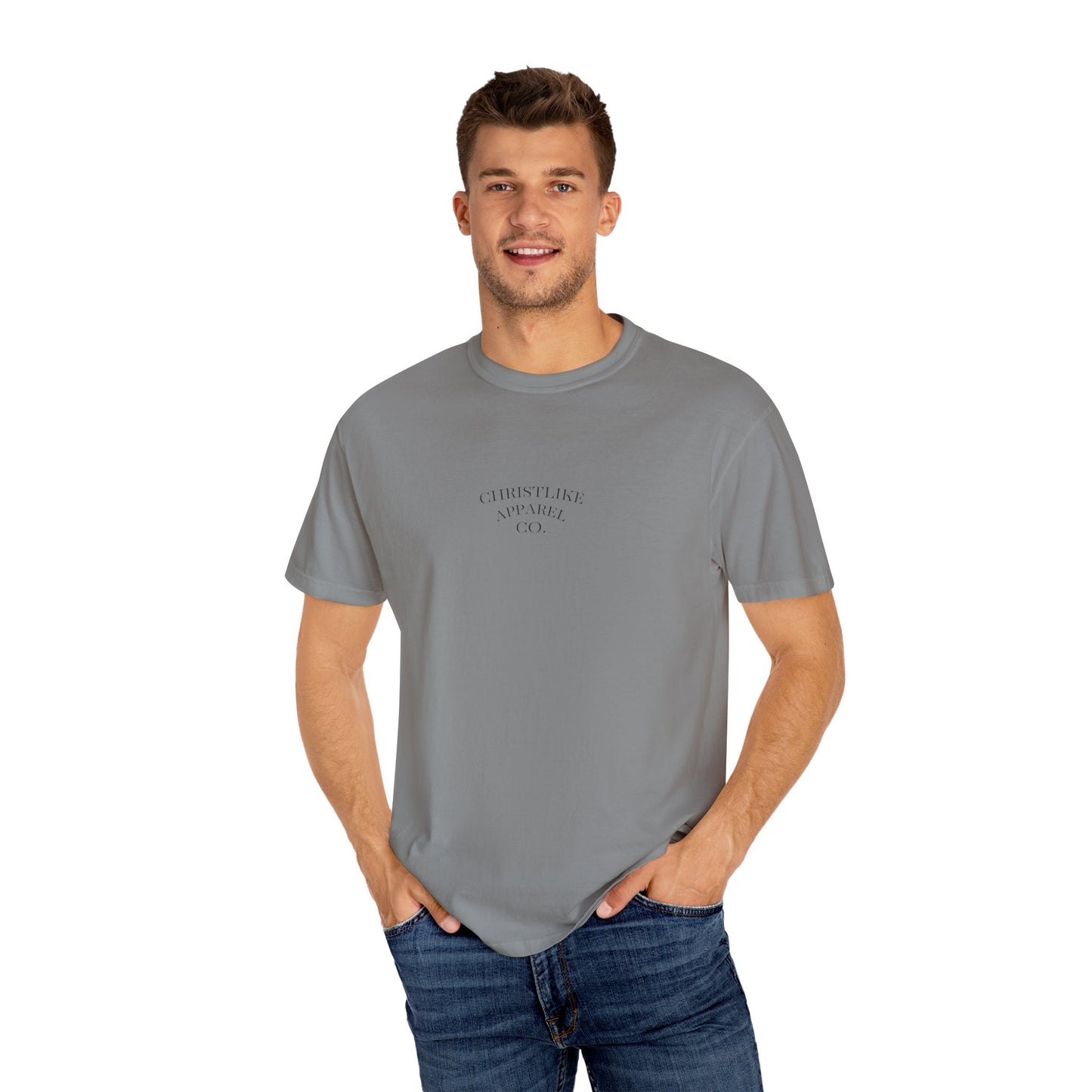 Unisex Garment-Dyed T-Shirt, Faith-Based Apparel, Jesus Saves Tee, Summer Casual Wear, Spiritual Gift, Everyday Comfort