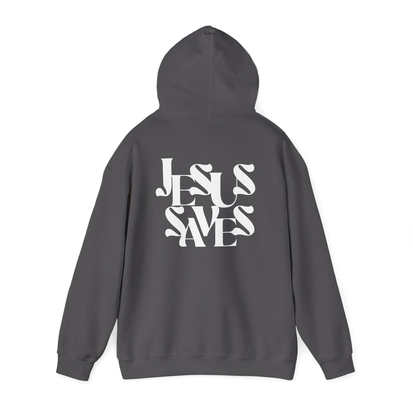 Christlike Jesus Saves Hoodie - Unisex Heavy Blend Sweatshirt