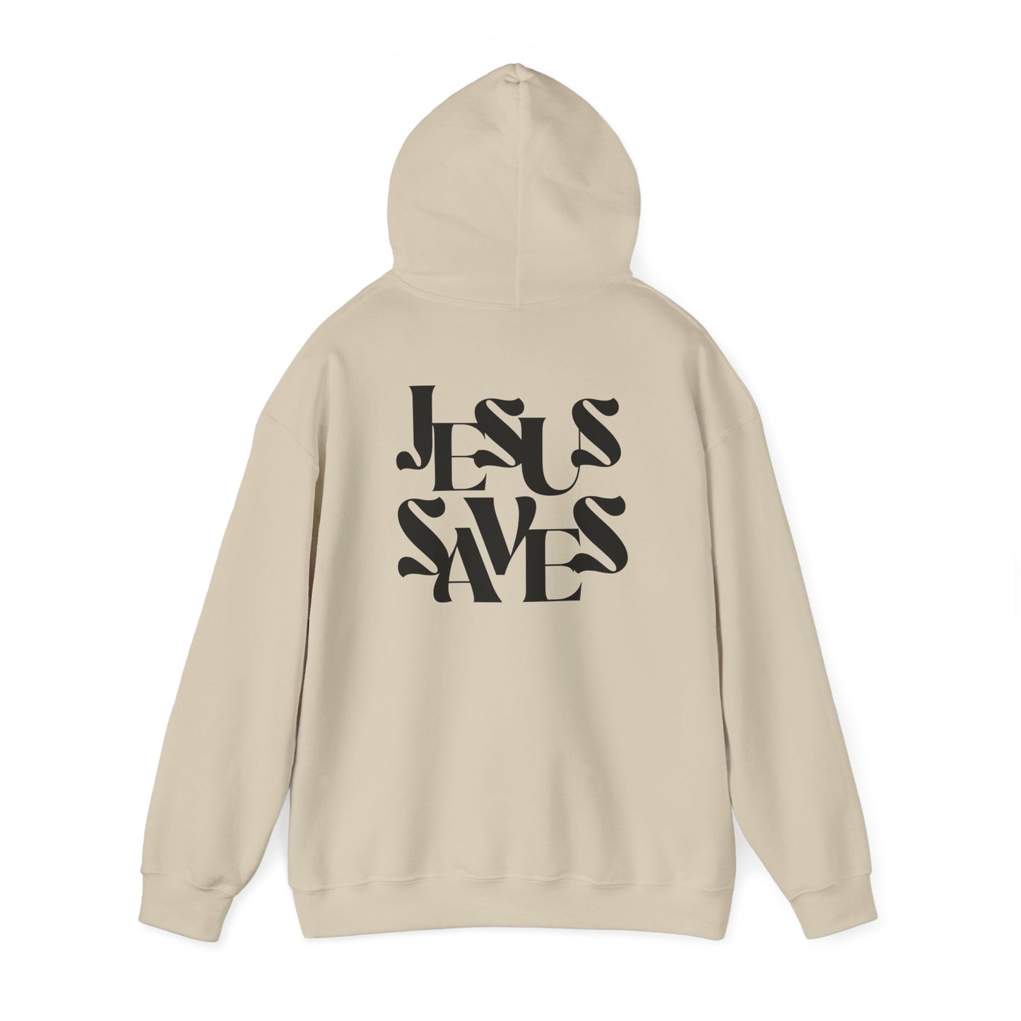 Christlike Jesus Saves Hoodie - Unisex Heavy Blend Sweatshirt