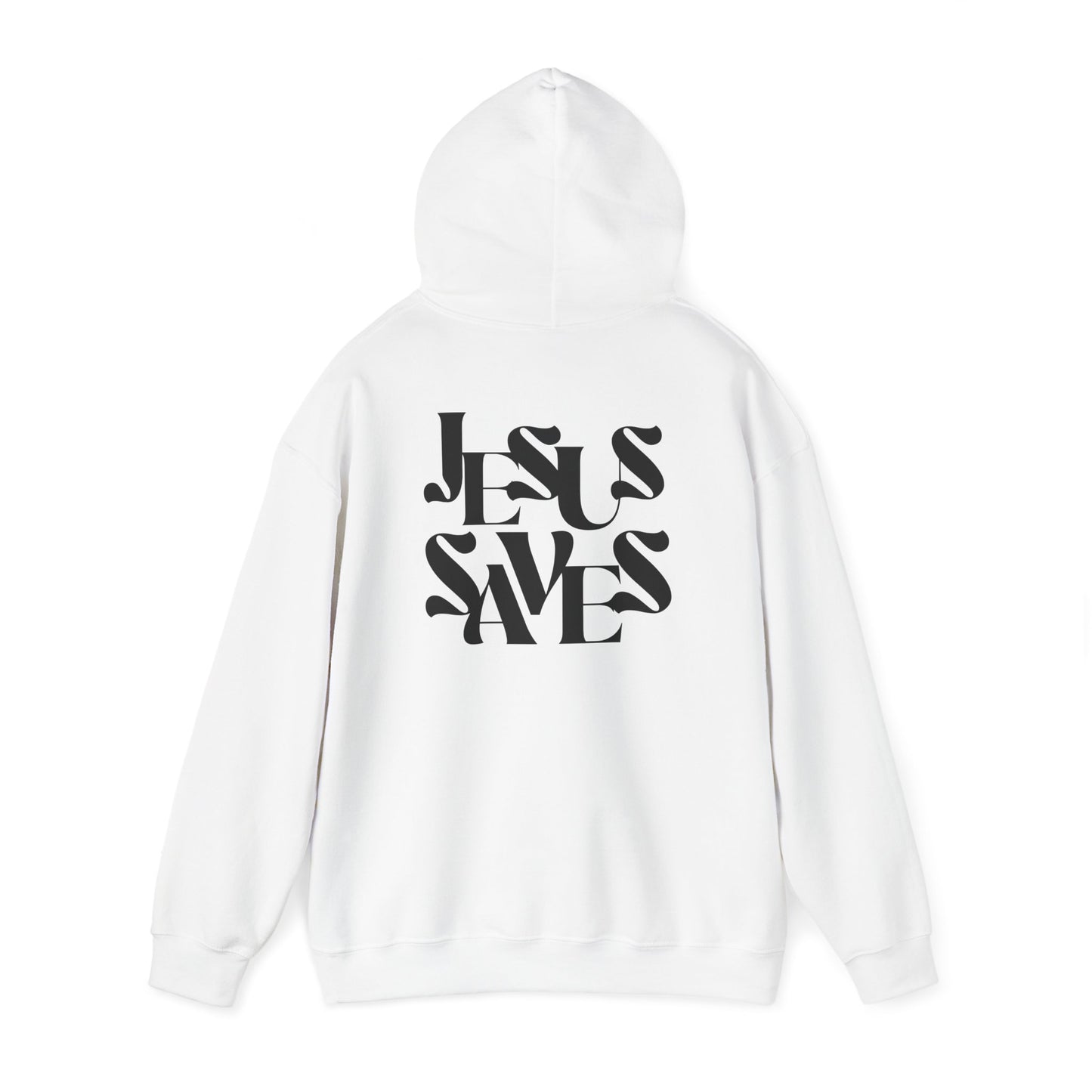Christlike Jesus Saves Hoodie - Unisex Heavy Blend Sweatshirt