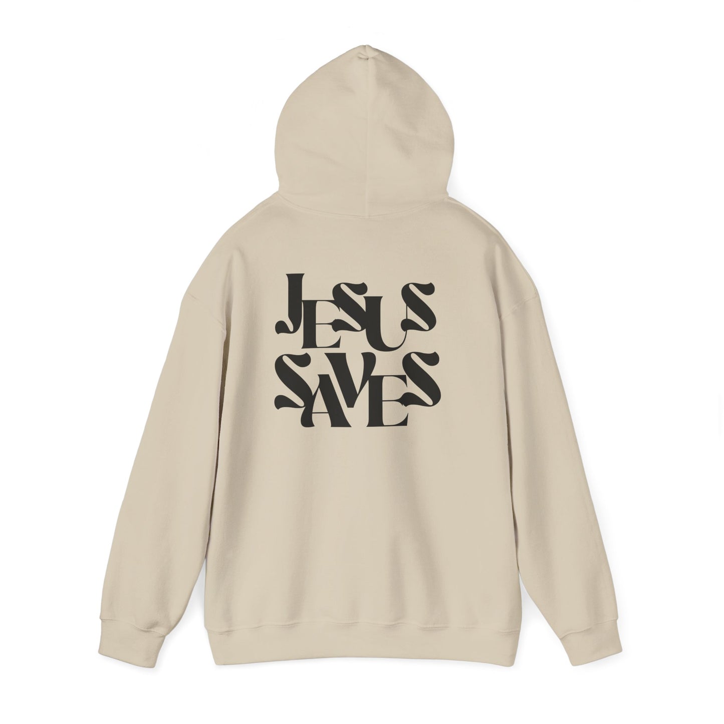 Christlike Jesus Saves Hoodie - Unisex Heavy Blend Sweatshirt