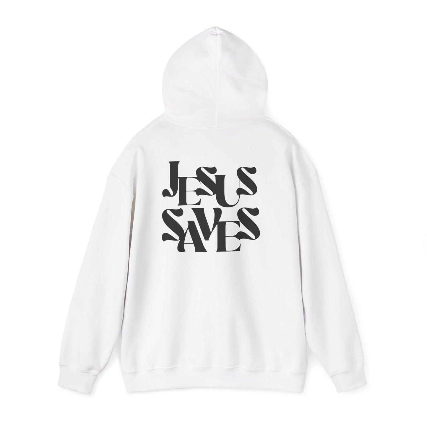 Christlike Jesus Saves Hoodie - Unisex Heavy Blend Sweatshirt