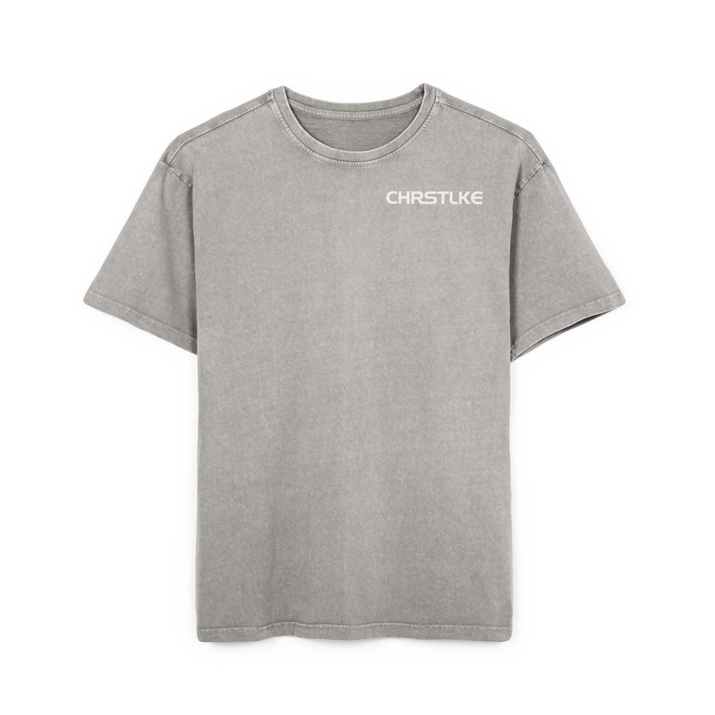 Heavy Oversize Tee, Acid Washed Graphic Shirt, Streetwear T-Shirt, Faith-Based Apparel, Comfortable Casual Wear