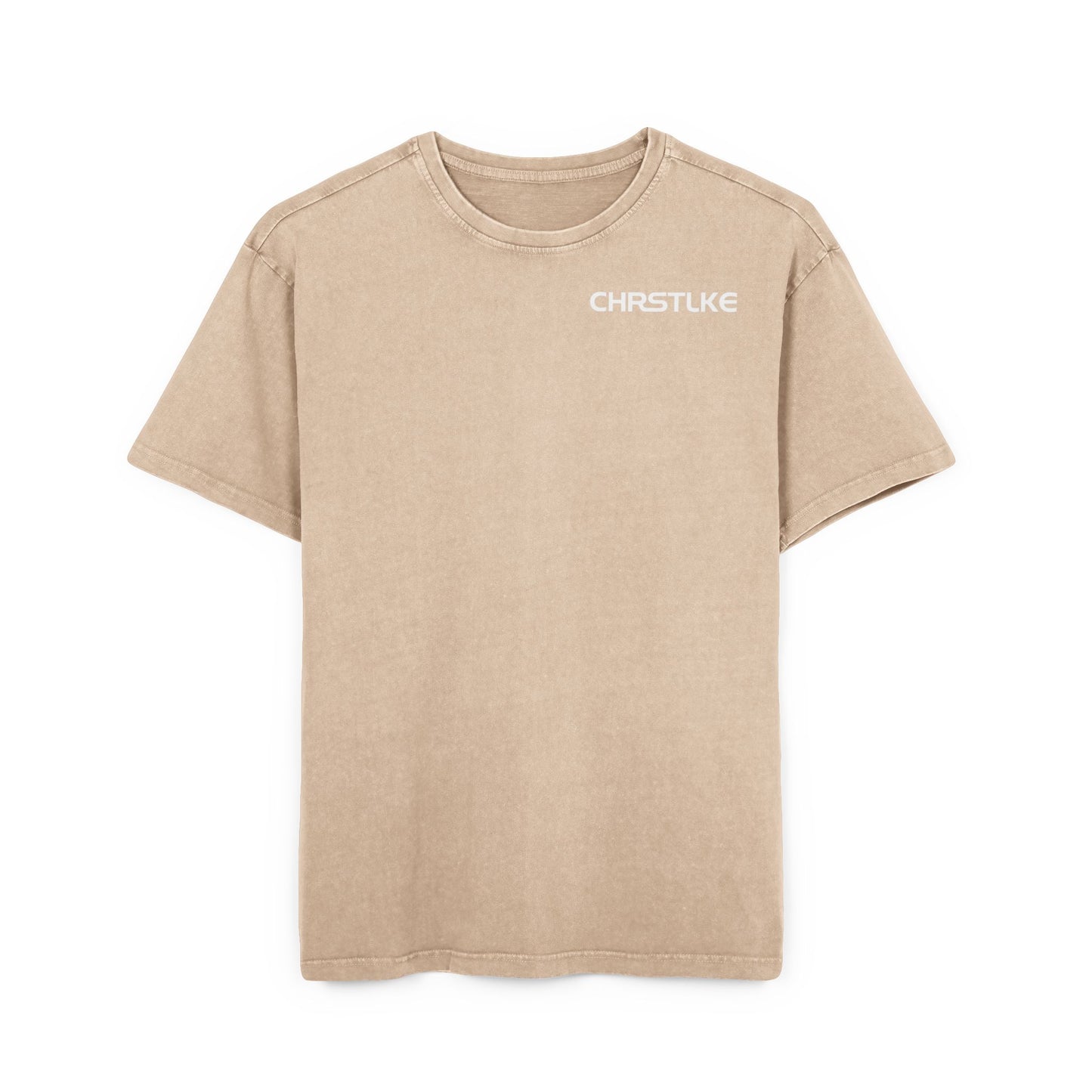 Heavy Oversize Tee, Acid Washed Graphic Shirt, Streetwear T-Shirt, Faith-Based Apparel, Comfortable Casual Wear