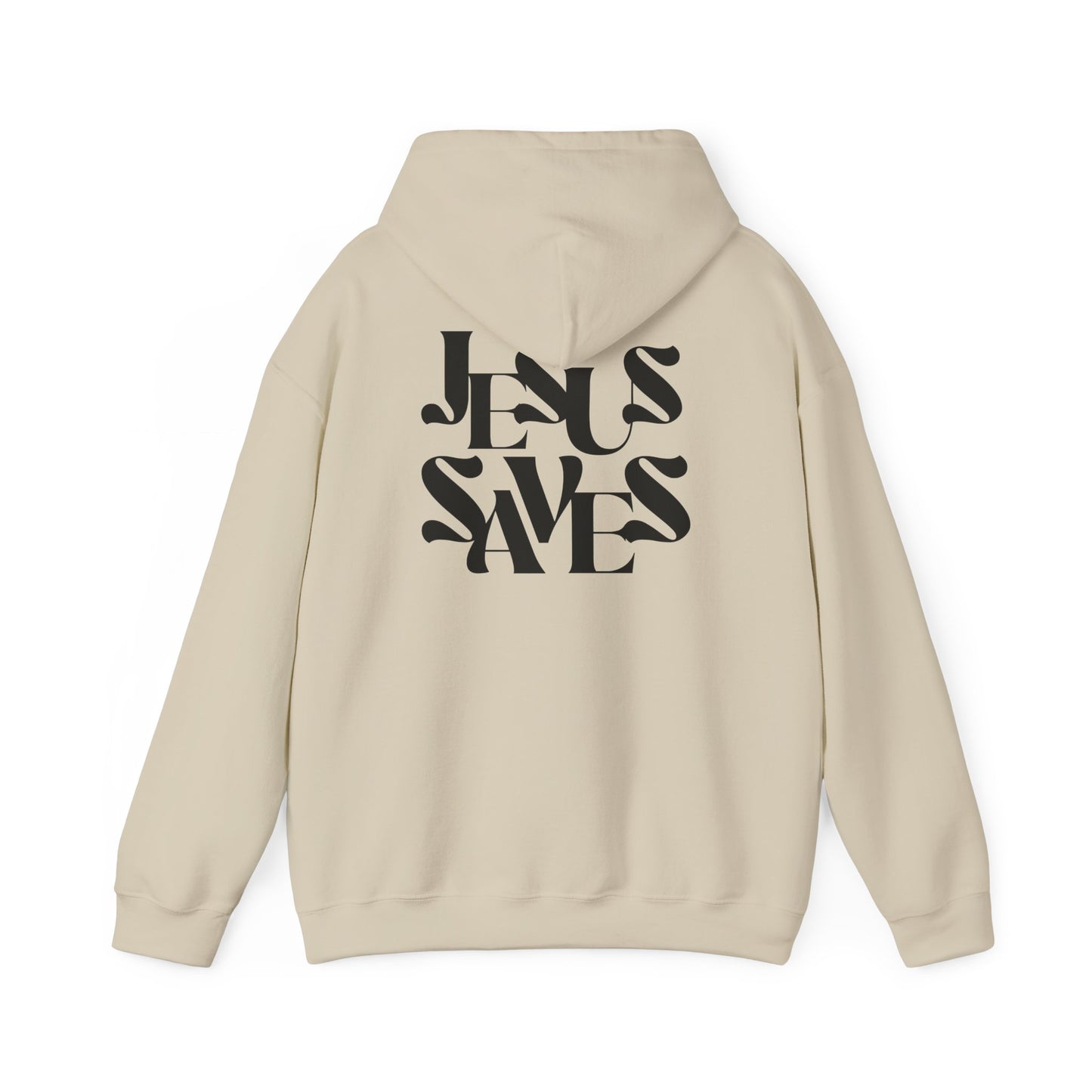Christlike Jesus Saves Hoodie - Unisex Heavy Blend Sweatshirt