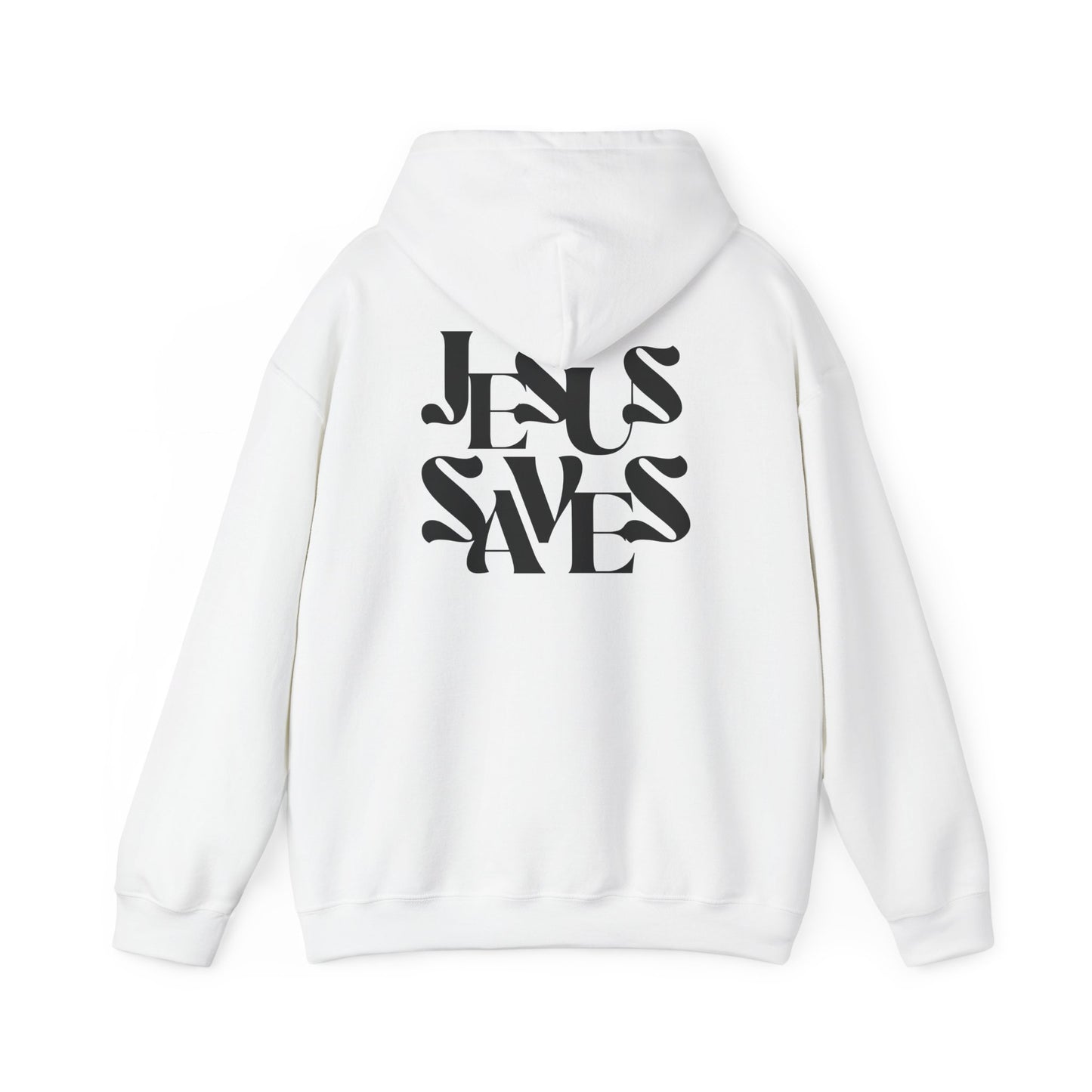 Christlike Jesus Saves Hoodie - Unisex Heavy Blend Sweatshirt