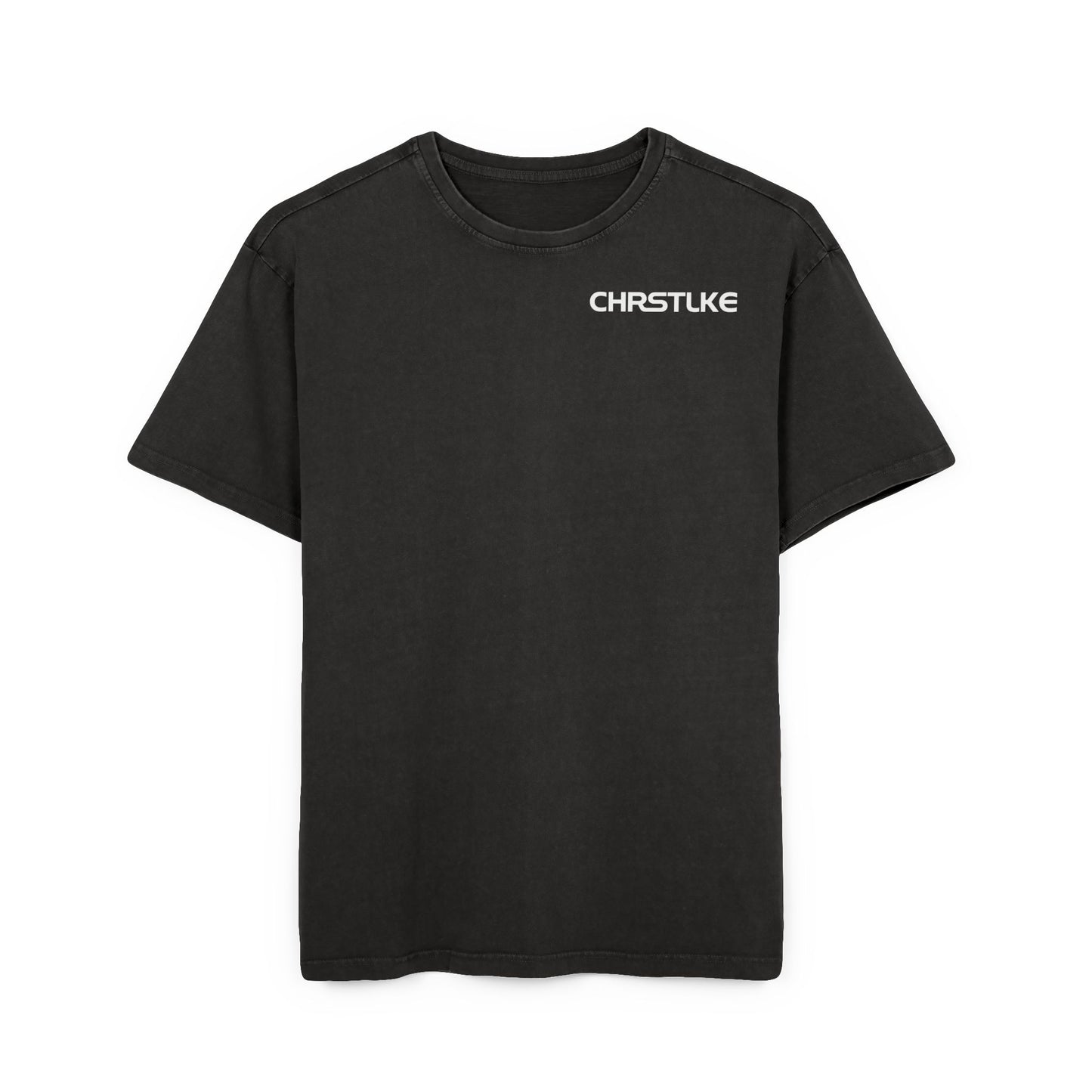 Heavy Oversize Tee, Acid Washed Graphic Shirt, Streetwear T-Shirt, Faith-Based Apparel, Comfortable Casual Wear