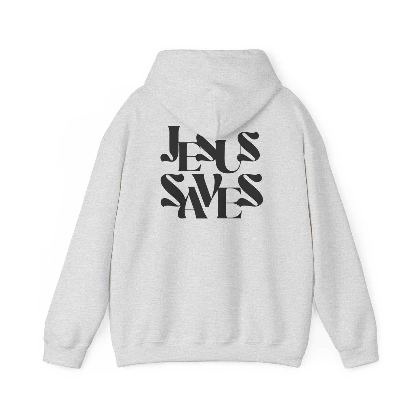 Christlike Jesus Saves Hoodie - Unisex Heavy Blend Sweatshirt